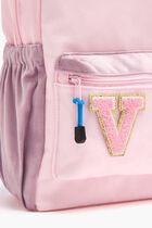 Chenille Sparkle Letter 'V' patch