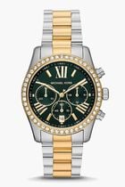 Lexington Chronograph Two Tone Stainless Steel Women's Watch