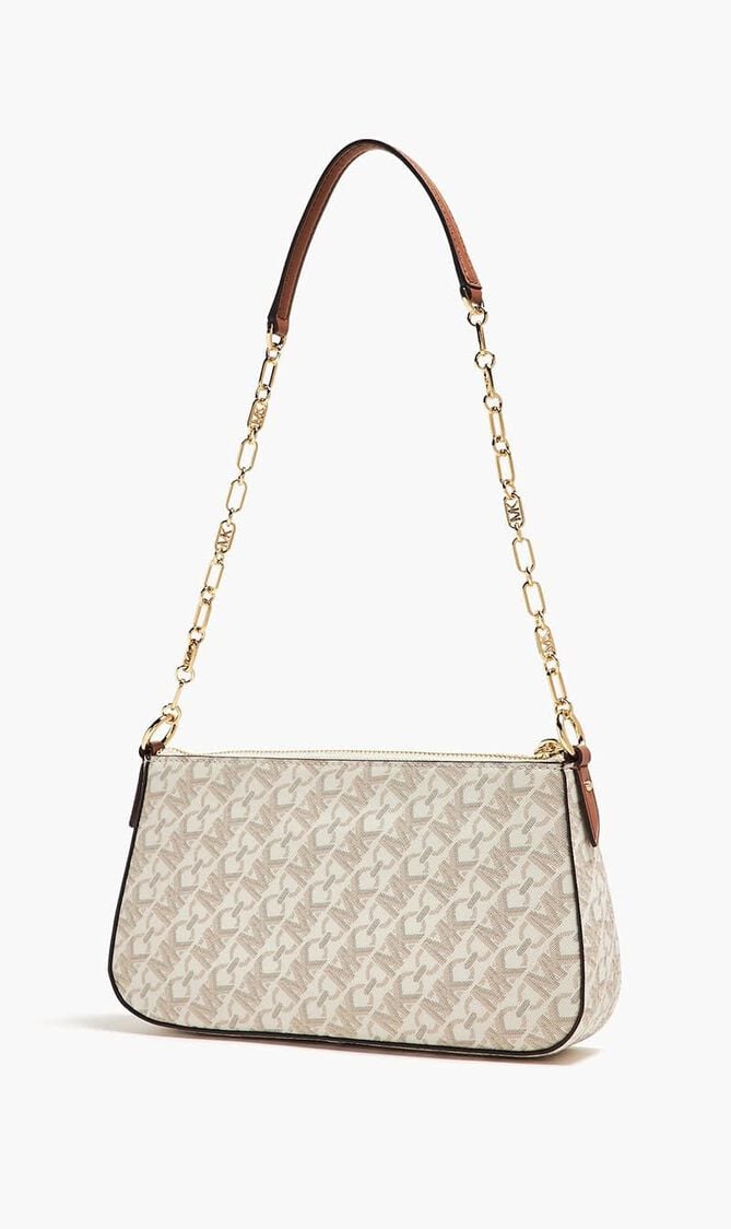 Empire medium chain-link pochette bag