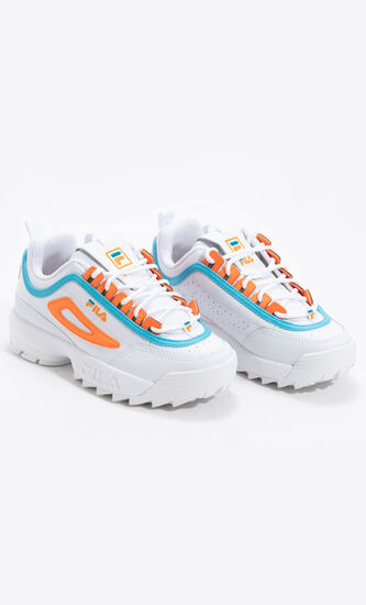 Disruptor II Leather Sneakers