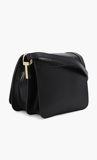 Brand Logo Crossbody Bag