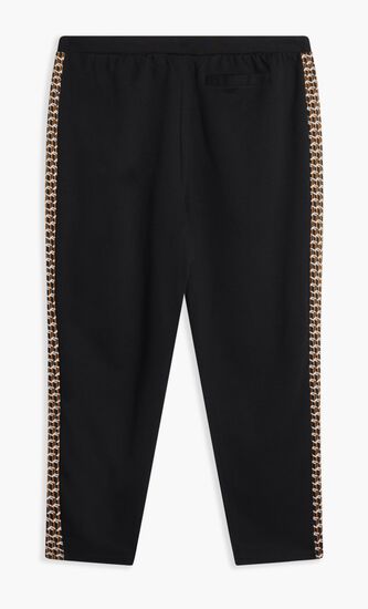 VIGO PANT TRACK PANT WITH GEO PATTERN SIDE PANEL