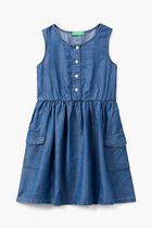 Chambray Shirt Dress