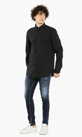 Slim Fit Long Sleeves Shirt