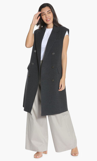 Diego Sleeveless Coat