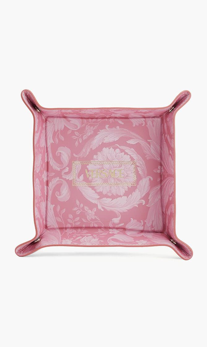 Barocco Trinket Tray Square Small Pink