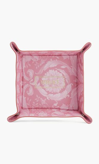 Barocco Trinket Tray Square Small Pink