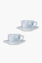 Tea Cup & Saucer  Set Of 2