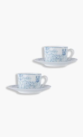 Tea Cup & Saucer  Set Of 2