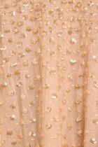 Scatter Dot Round Neck Ankle