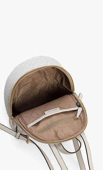 Erin All Over Logo Print Backpack