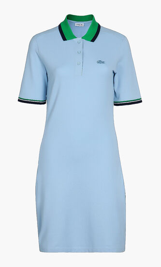 Cotton Pique Polo Dress