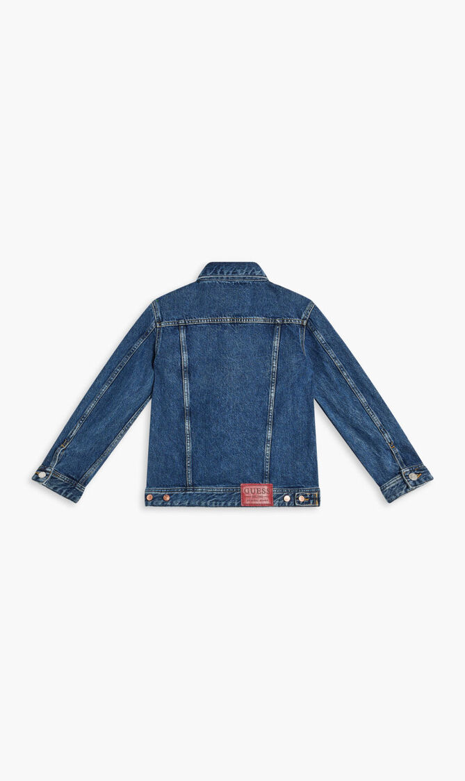 DENIM JACKET_MINIME - ECO GLACIER RG INDACO