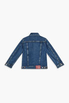 DENIM JACKET_MINIME - ECO GLACIER RG INDACO