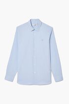 Slim Fit Striped Stretch Poplin Shirt