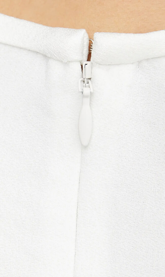 Satin-Trimmed Crepe T-Shirt