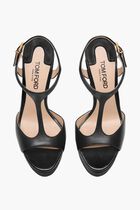 Angelina Platform Leather Sandals