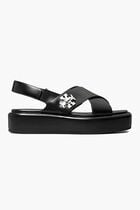 T Lock Platform Sandals