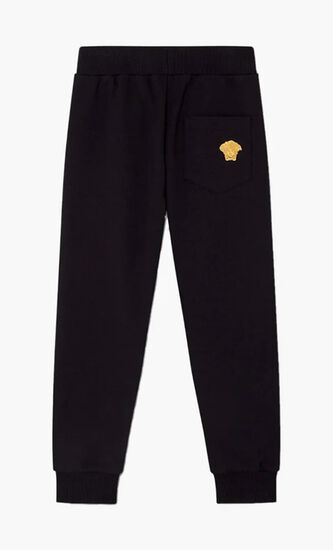 Medusa Embroidery Track Pants