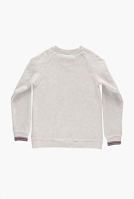 Tipped Cuff Sweatshirt