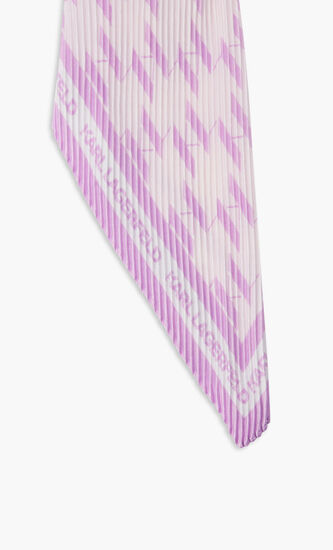 KMONOGRAM PLEATED SCARF