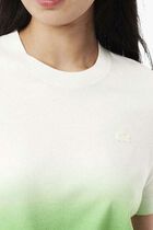 Short Sleeved Ombre Effect Sweater