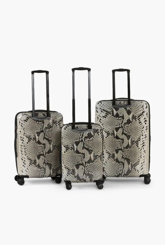 Lightweight Python Print Spinner Suitcase Set