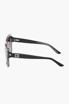 INJECTED SUN GLASSES - SQUARE - BLACKOTHER GRADIENT SMOKE