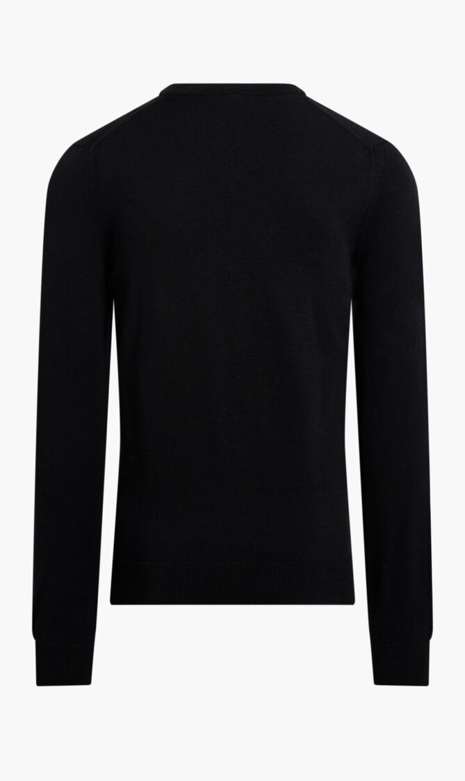 V Neck Organic Cotton Sweater