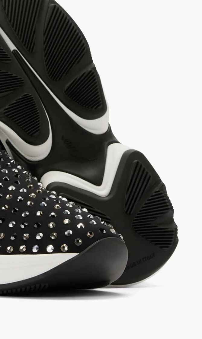 Rhinestone Embellished Trainers