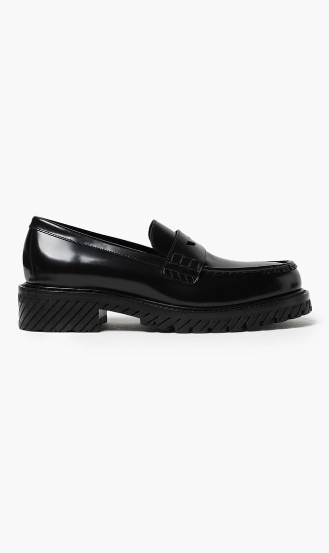 COMBAT LOAFER BLACK BLACK