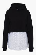 Monogram Lace Fabric Sweatshirt