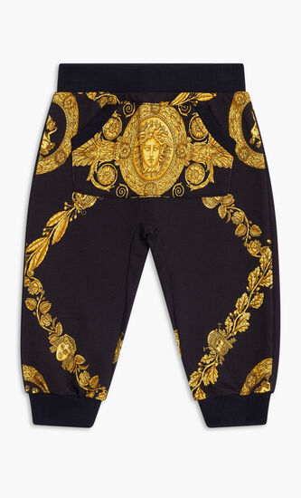 SWEATPANT MASCHERA BAROQUE KIDS FLEECE