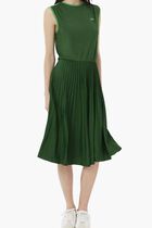 Sleeveless Pleated Dress