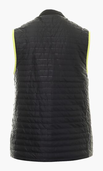 Padded And Reversible Vest Jacket