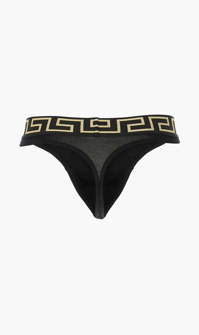 GRECA BORDER THONG