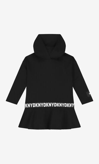 Logo Hooded Dress
