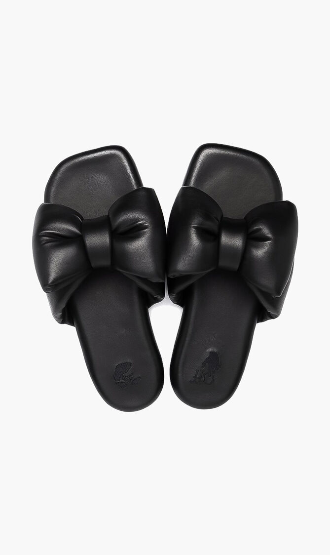 Padded Bow Mules