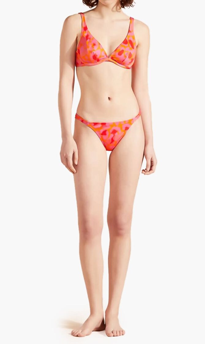New Leopard Underwire Bikini Top New Leopard Underwire Bikini Top