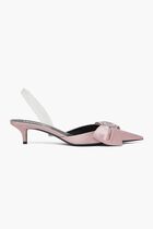 Alia 45 Slingback Satin Pumps