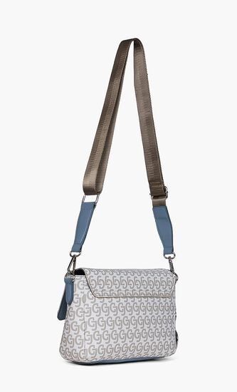 All Over Branding Crossbody Bag