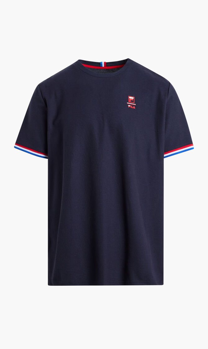 POLY TEE RAISED RUBBER PRINT