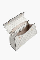 G Wave Top Handle Flap Handbag