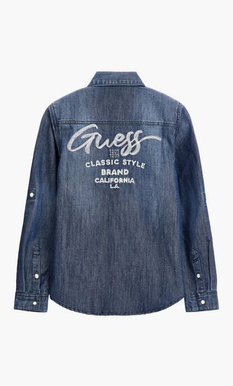 DENIM ADJ. LS SHIRT