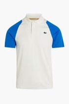 SHORT SLEEVED RIBBED COLLAR SHIRT