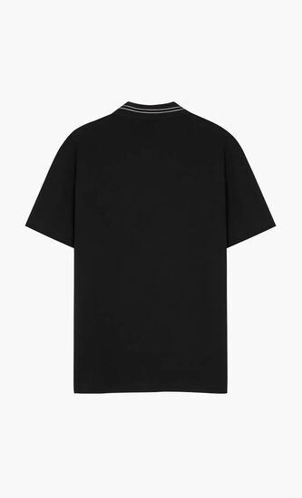 Medusa Head Embroidered Polo Shirt