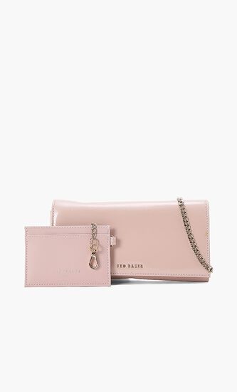 Crinkle Xbody Matinee Clutch