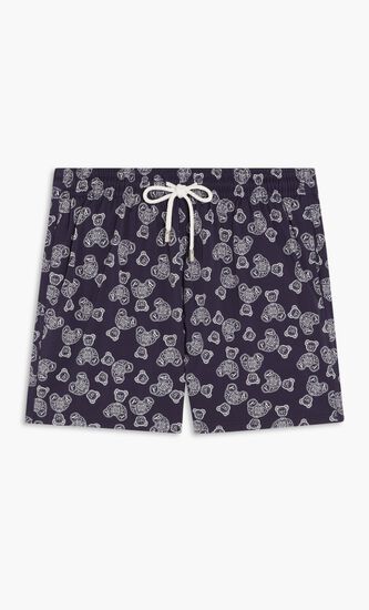 MOORISE PALM ANGELS MAILLOT DE BAIN BLEU MARINE