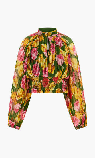 Bianca Pleated Top