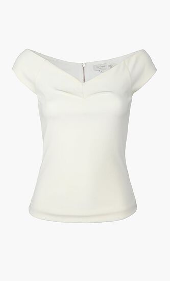 Sweetheart Neckline Bordot